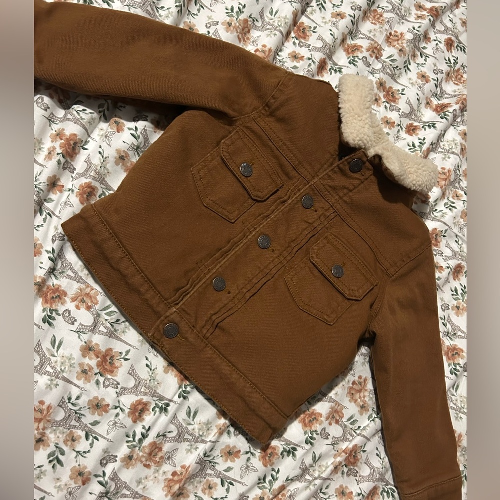 Gap Toddler Size 2T denims fleece jacket